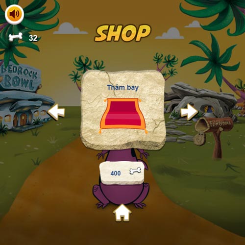 Shop cửa hàng trong game Khủng long Subway Surfers