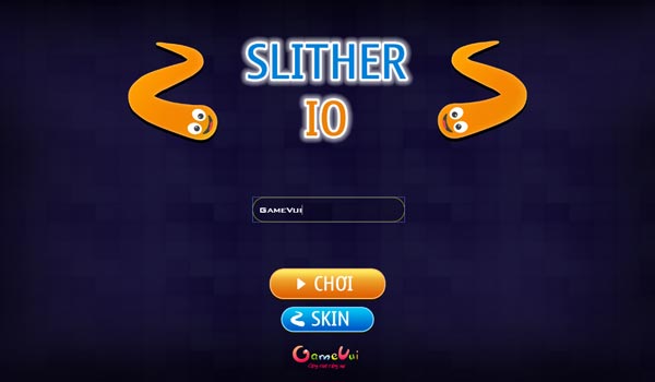 Đặt tên trong game Slither IO GameVui