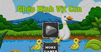 Ghép hình vịt con