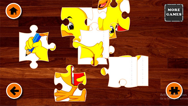 Ghép hình vịt con