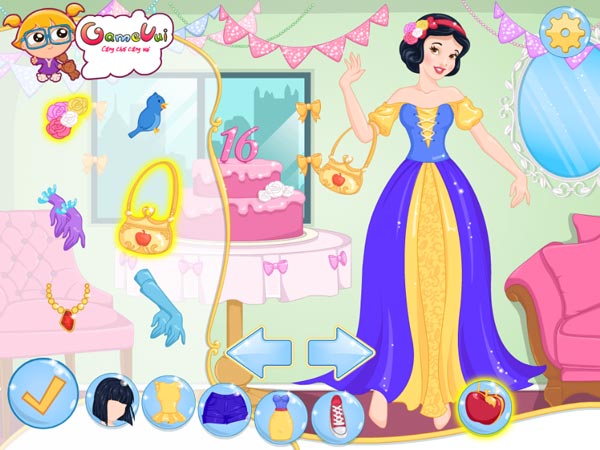 Chơi game Bạch Tuyết tuổi 16 tại GameVui