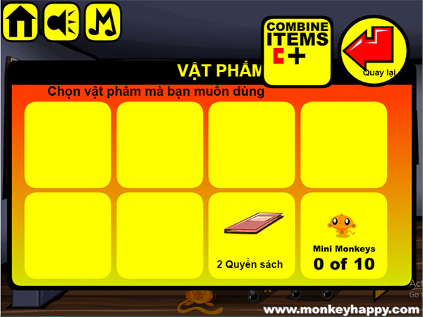 Hãy thu thập các vật phẩm