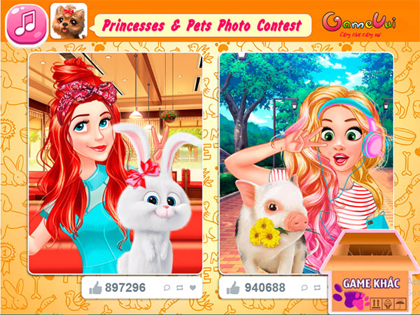 Rồi xem ai là người được yêu thích hơn