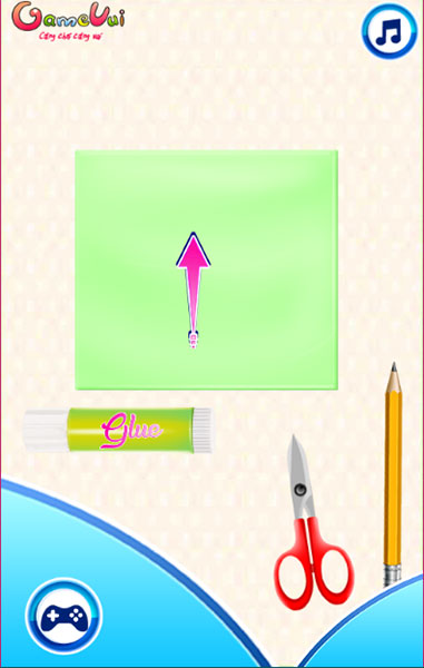 Hãy giúp Elsa và Anna gấp giấy origami