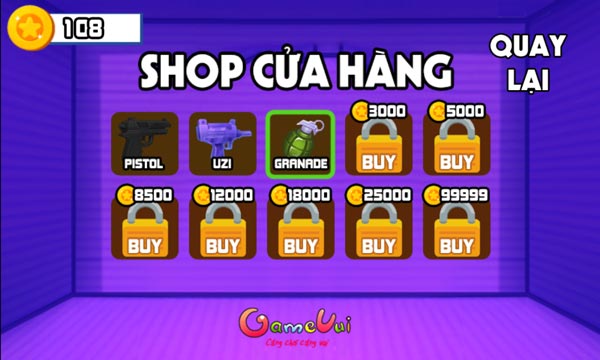 Mua thêm dụng cụ để đánh đập Buddy