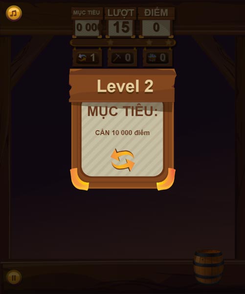 Mục tiêu của mỗi level