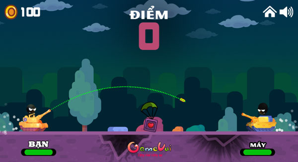 Điều khiển người que bắn hạ xe tăng