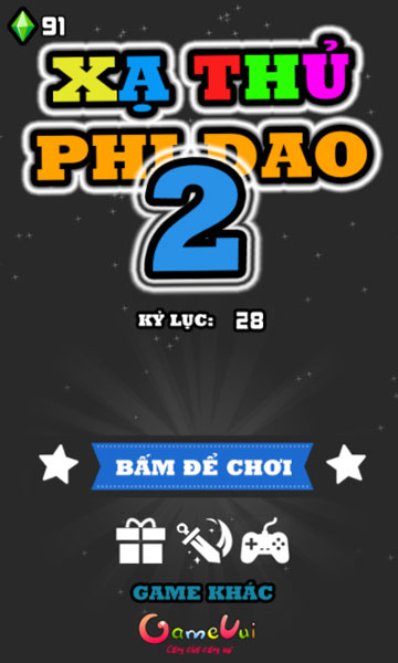 Chơi game Xạ thủ phi dao 2 - GameVui