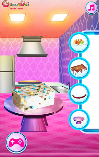 Hãy trang trí cho chiếc bánh