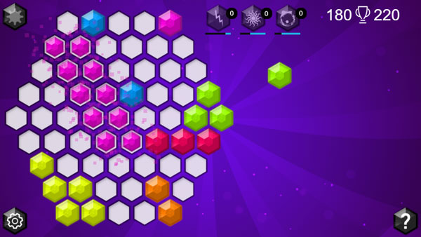 Chơi game Xếp hình lục giác 2 - GameVui