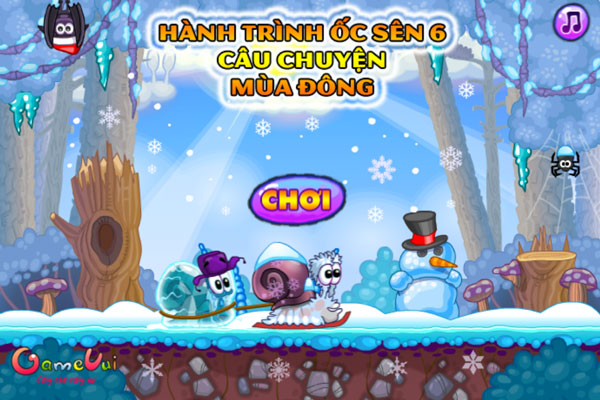 Chơi game Hành trình Ốc sên Snail Bob 6 - GameVui