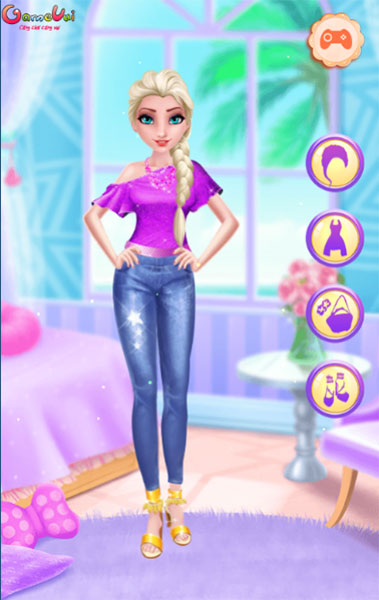 Hãy chọn trang phục cho Elsa