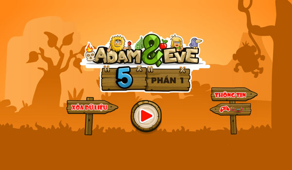 Chơi game Adam và Eva 5 phần 1 - GameVui