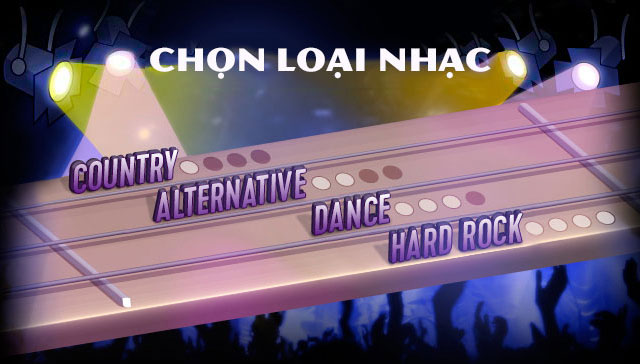 Có nhiều loại nhạc khác nhau