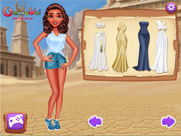 Hãy chọn đồ cho Moana