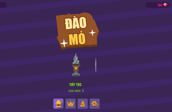 Chơi game Đào mỏ - GameVui