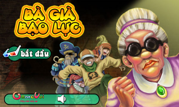 Chơi game Bà già bạo lực - GameVui
