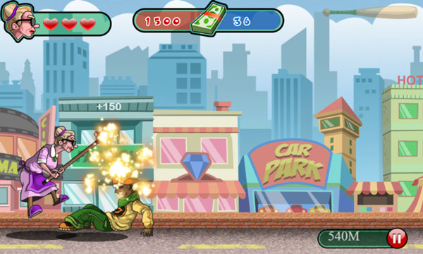 Giúp bà già giải tỏa stress