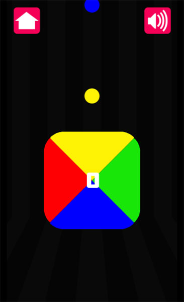 Hãy xoay khối rubic với màu vàng