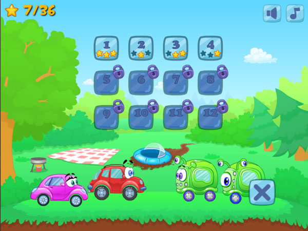 Lựa chọn level Wheely 8