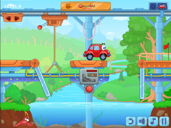 Giúp ô tô Wheely 8 tìm đủ vật phẩm