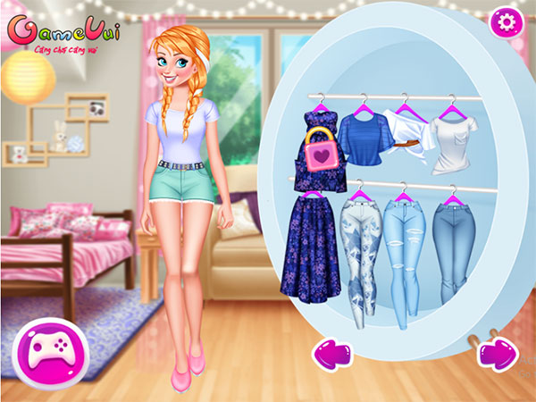 Chọn trang phục cho Anna