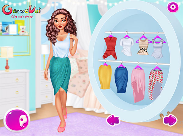 Chọn trang phục cho Moana