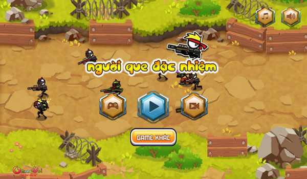 Chơi game Người que đặc nhiệm - GameVui