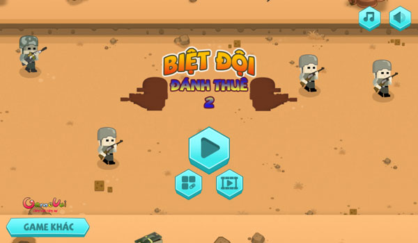 Chơi game Biệt đội đánh thuê 2 - GameVui