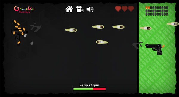 Đấu súng với đối thủ