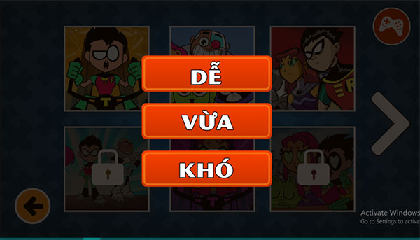 Bạn có thể chọn mức độ phù hợp