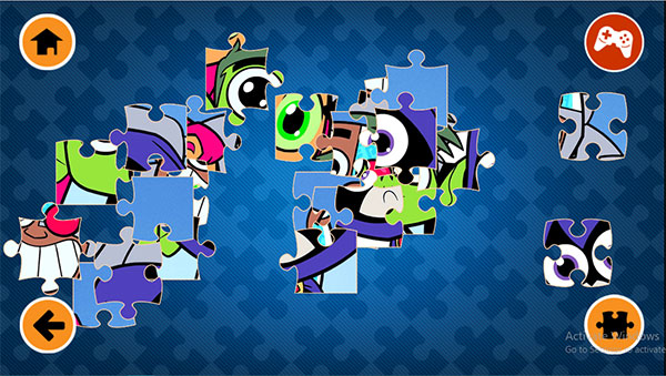 Xếp các mảnh ghép lại thành bức tranh hoàn chỉnh