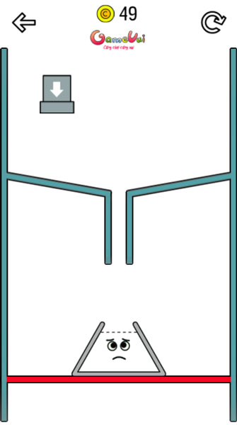 Chơi game Đổ nước - Happy Glass thật khéo léo