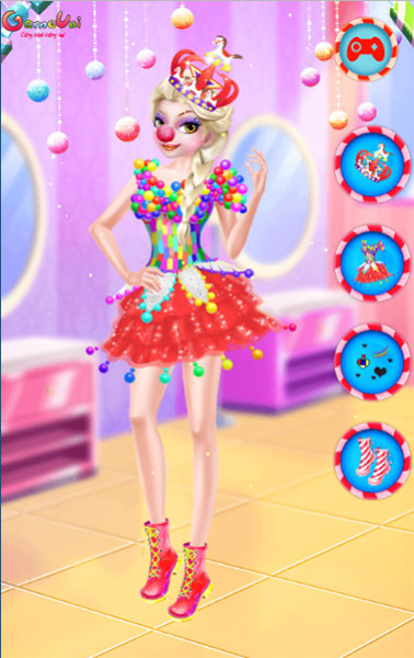 Chọn trang phục cho Elsa