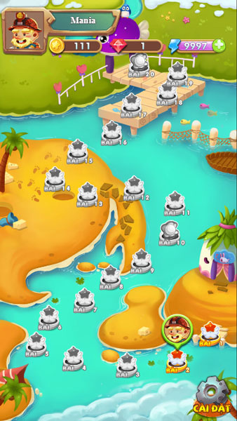 Chơi game Ông già đào mỏ - GameVui