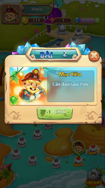 Nhiệm vụ đào vàng