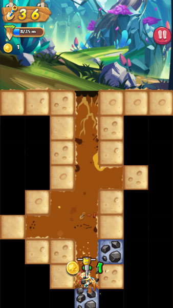 Ông già đào mỏ