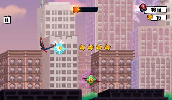 Thu thập đồng xu Spider