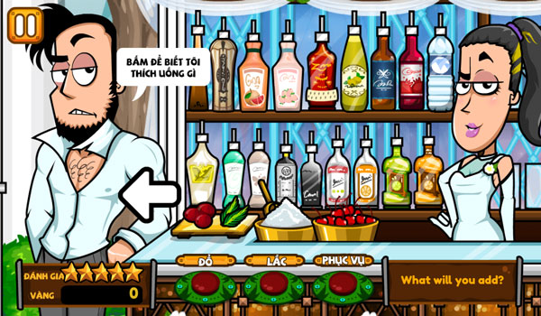 Xem yêu cầu cocktail