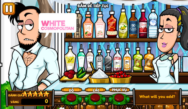 Chuẩn bị phục vụ