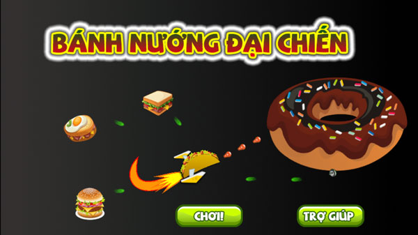 Chơi game Bánh nướng đại chiến - GameVui