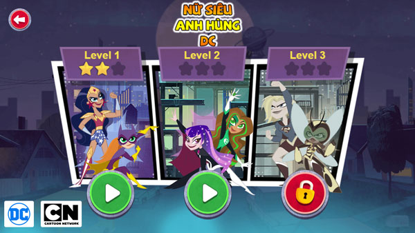 Chọn level thử thách