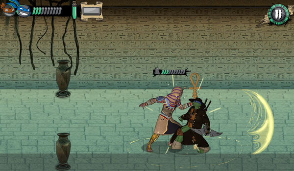 Ninja rùa diệt trùm Boss