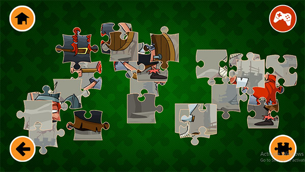 Hãy xếp các mảnh ghép lại thành bức tranh hoàn chỉnh