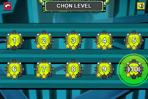 Chọn level thử thách