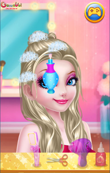 Tạo kiểu tóc trẻ trung cho Elsa