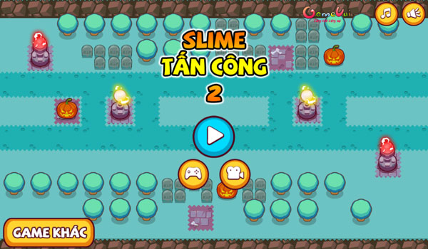 Chơi game Slime tấn công 2 - GameVui