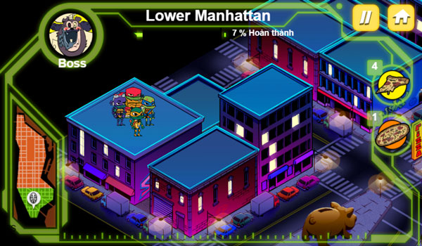 Các địa điểm của thành phố ngầm