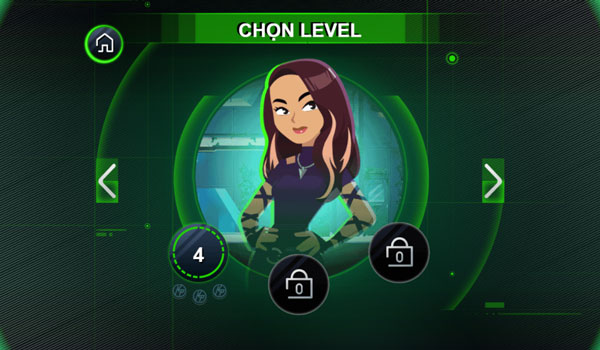 Chọn level thử thách