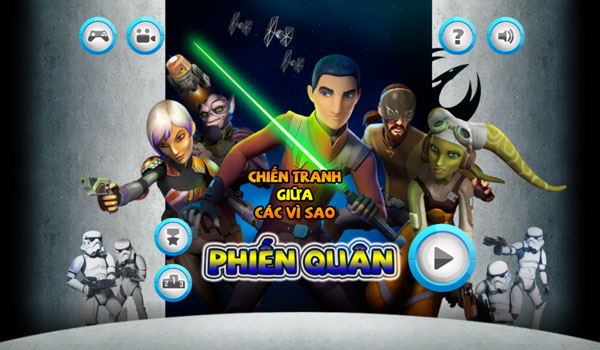 Chơi game Chiến tranh giữa các vì sao - Phiến quân tại GameVui